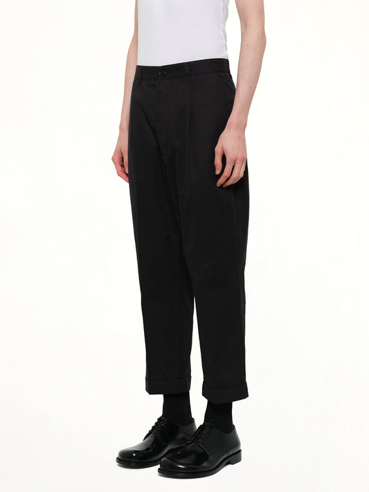 Carrot Oversized Trouser in Black