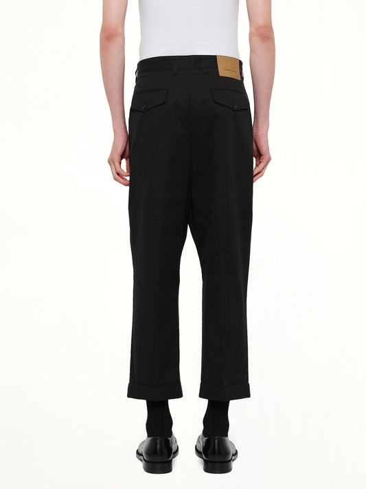 Carrot Oversized Trouser in Black