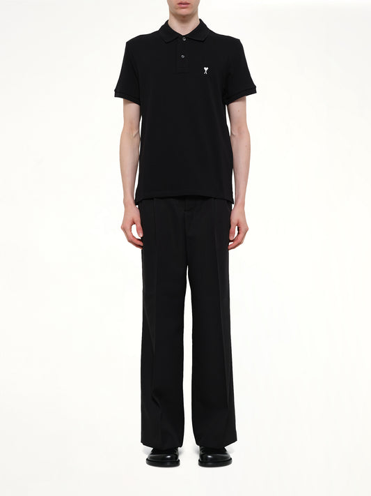 Contrasted ADC Polo in Black