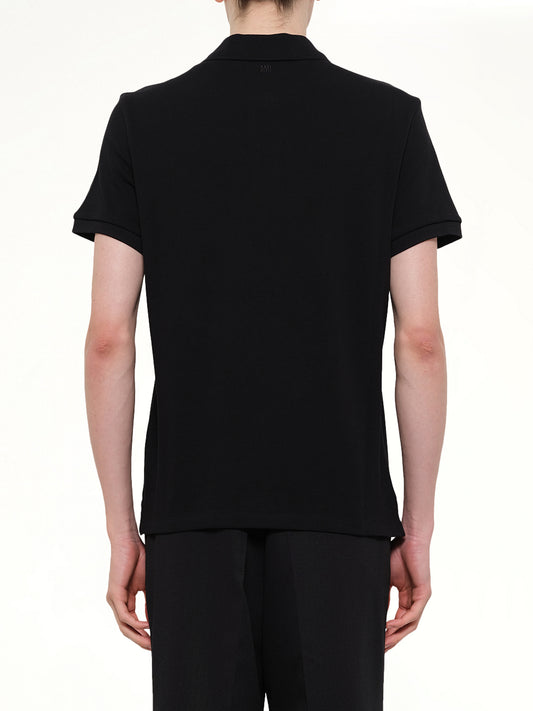 Contrasted ADC Polo in Black
