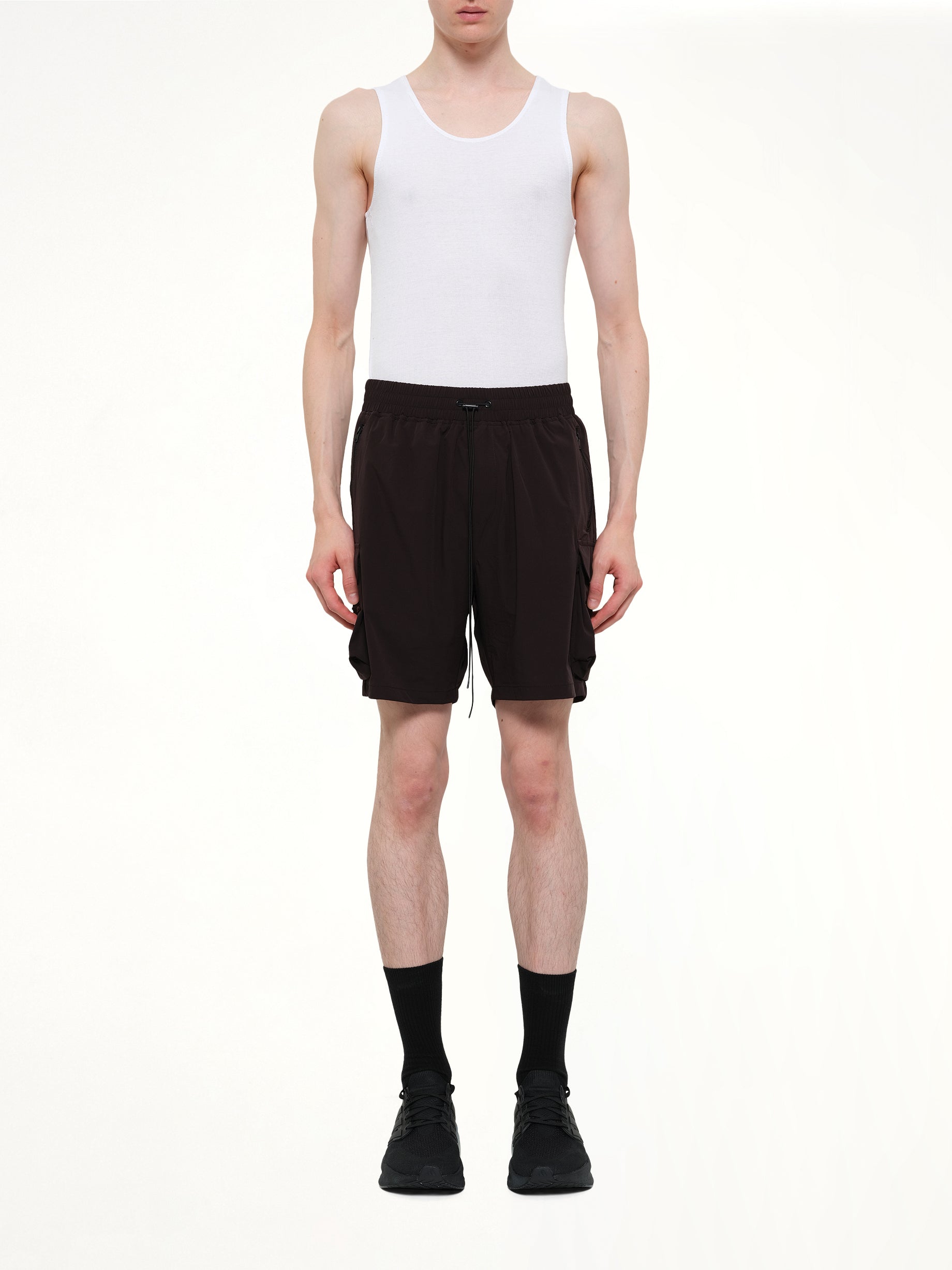 REPRESENT , 
, 247 Shorts in Black Model View from MARAIS