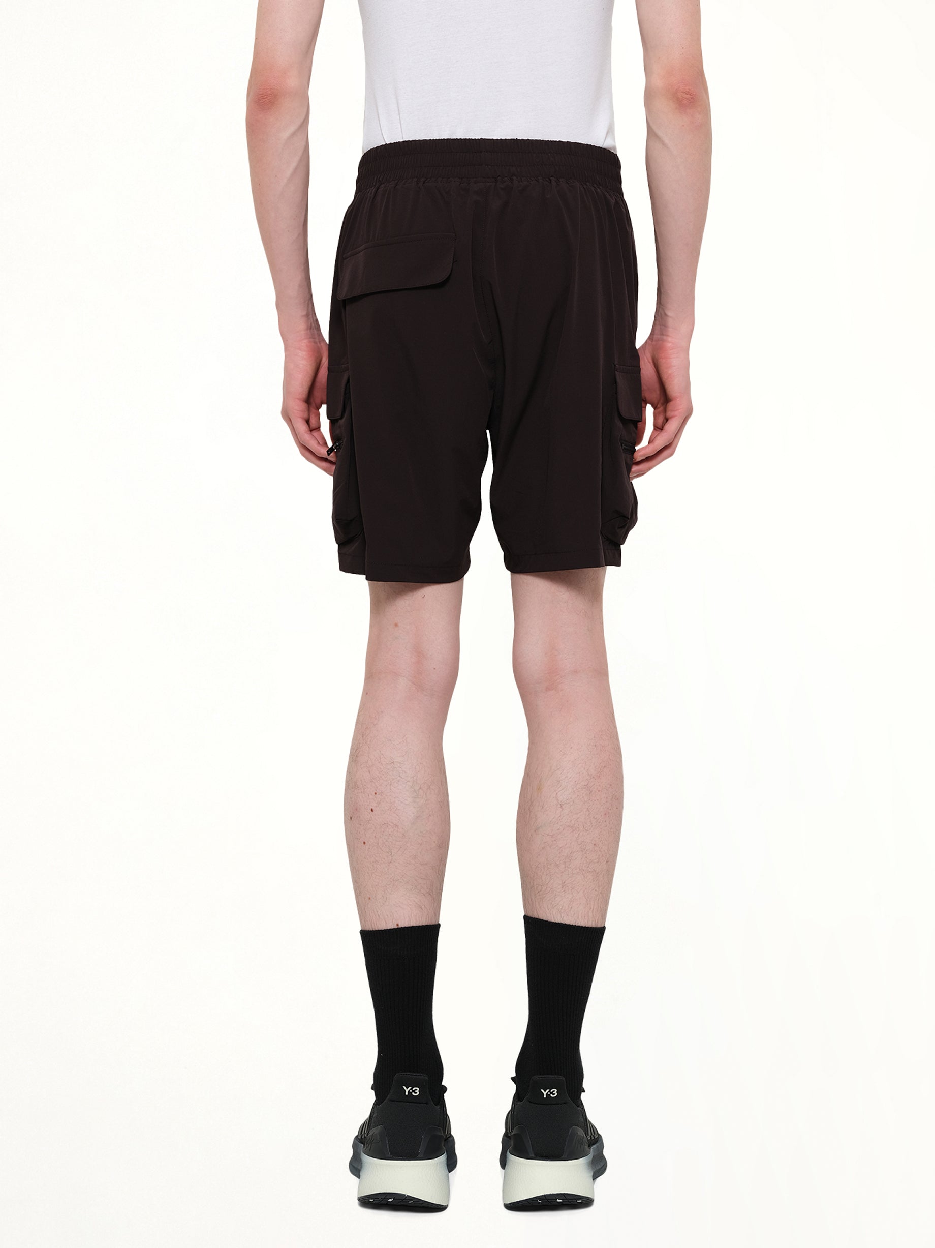 REPRESENT , 
, 247 Shorts in Black Back View from MARAIS