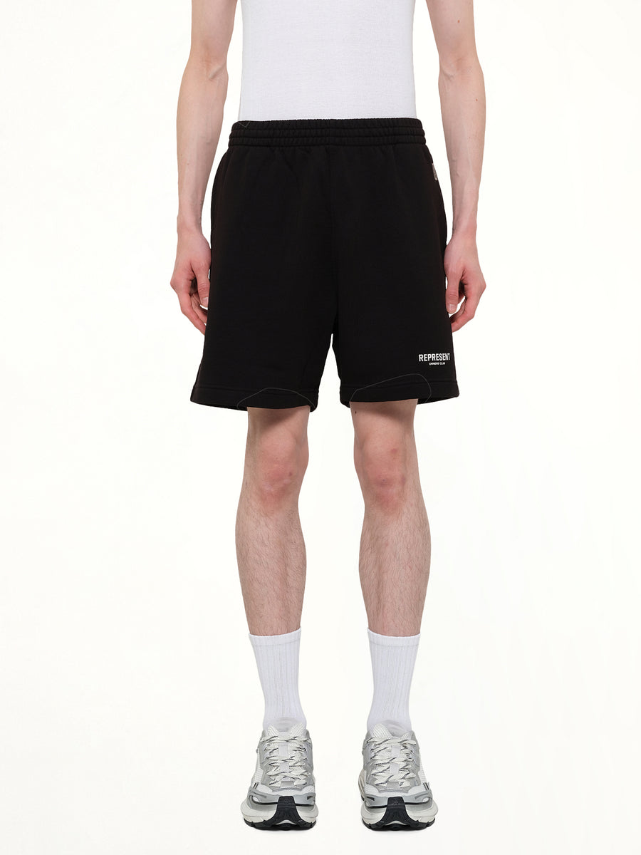 Represent Owners Club Shorts in Black