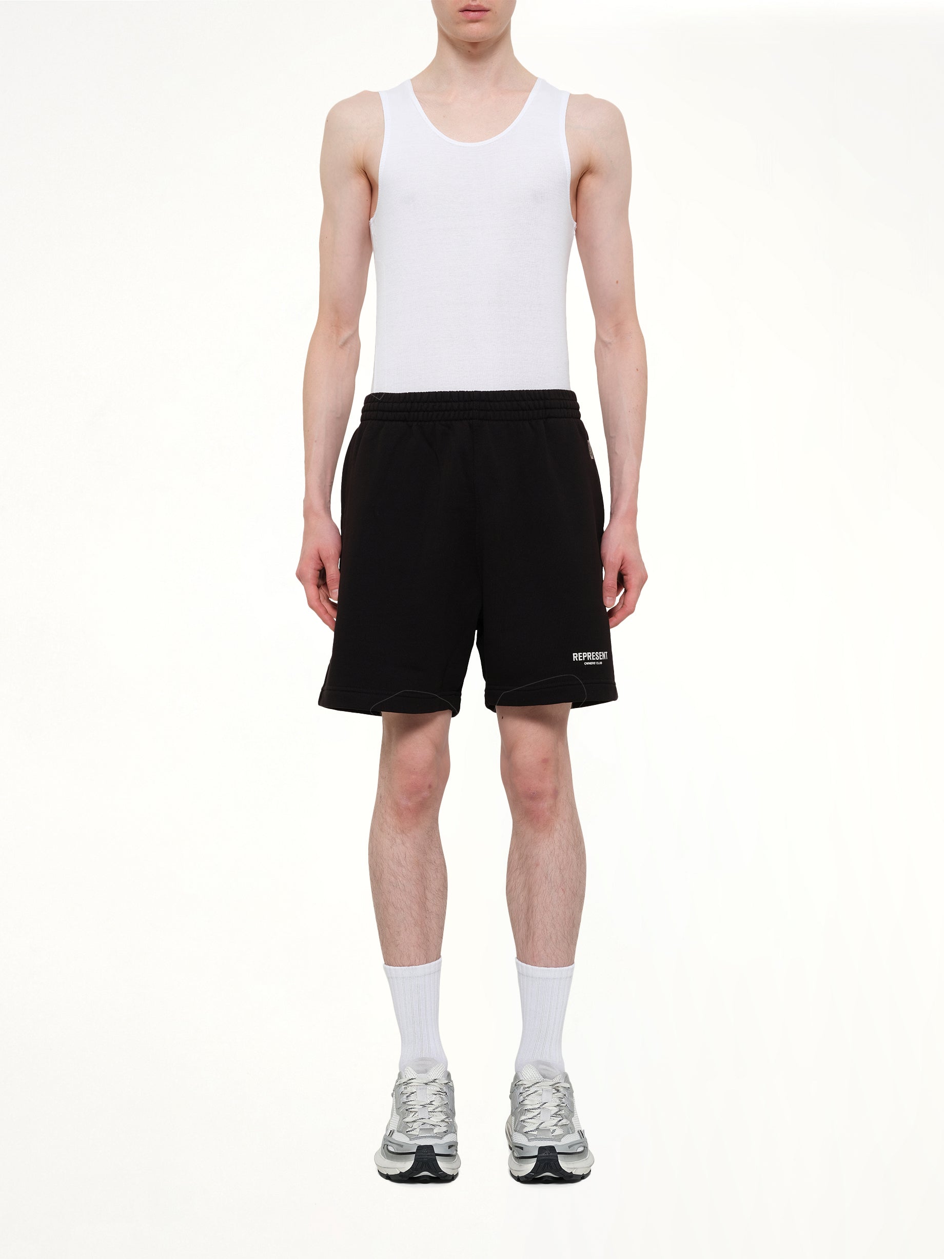 Represent Owners Club Shorts in Black