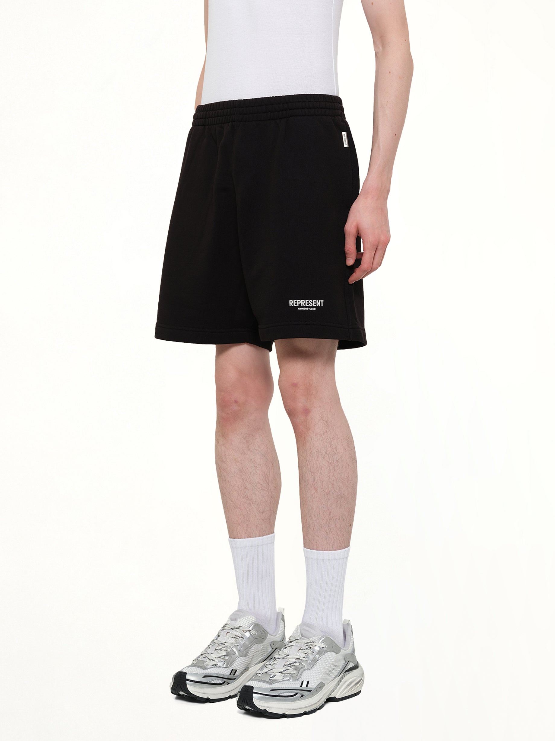 Represent Owners Club Shorts in Black