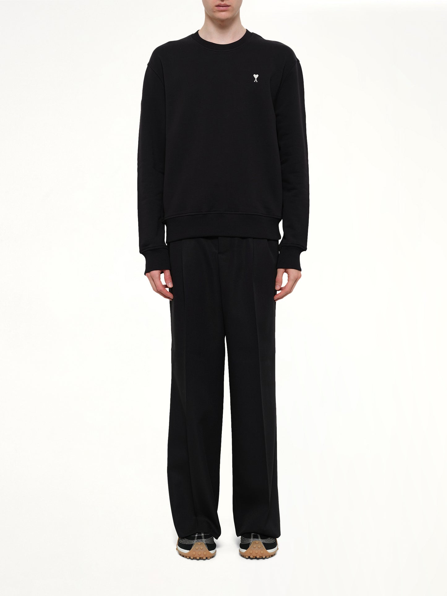 Contrasted ADC Sweatshirt in Black