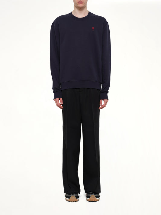 Red Ami De Coeur Sweatshirt in Navy