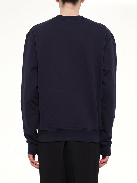 Red Ami De Coeur Sweatshirt in Navy