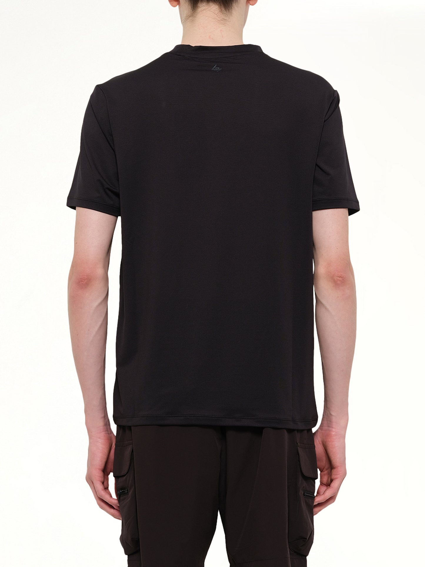 247 DNA Mesh T-Shirt in Jet Black