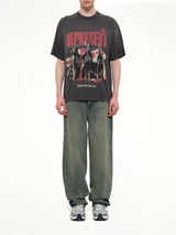 Dream On Tour T-Shirt in Sun Fade Grey
