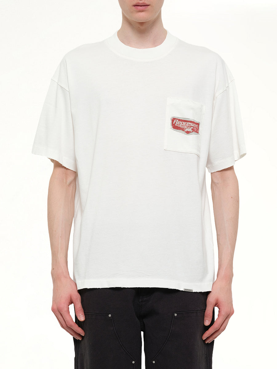 Nothing Faster T-Shirt in Flat White