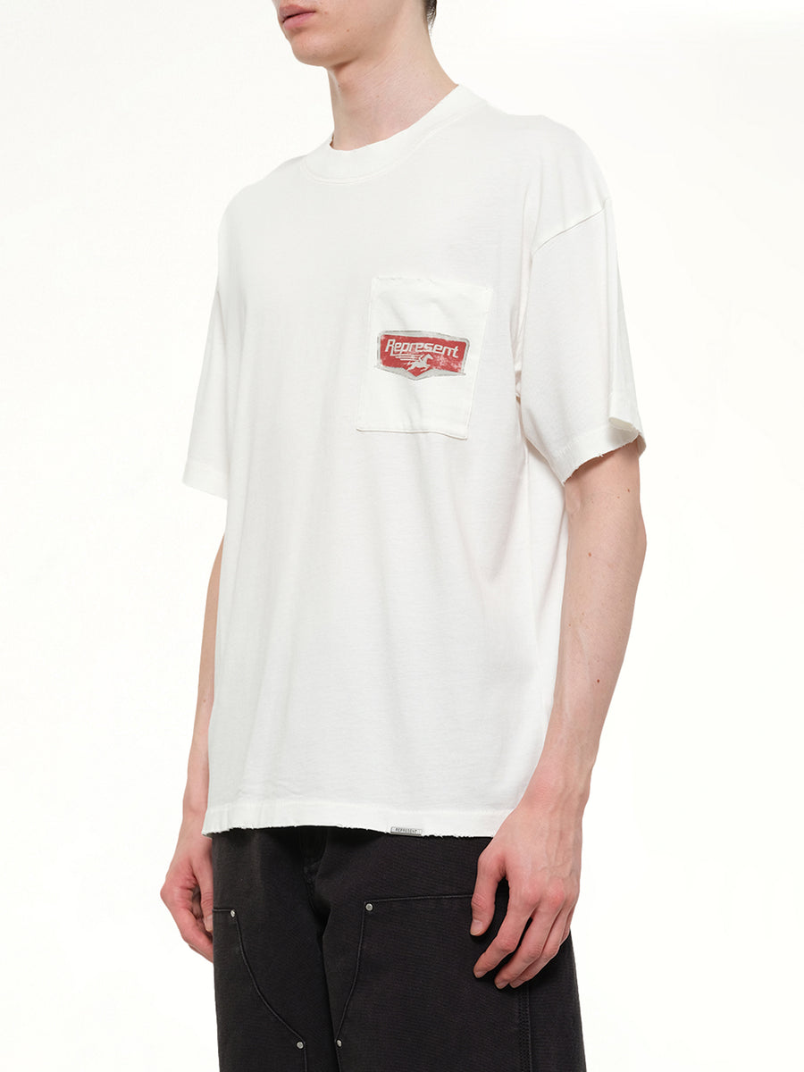 Nothing Faster T-Shirt in Flat White