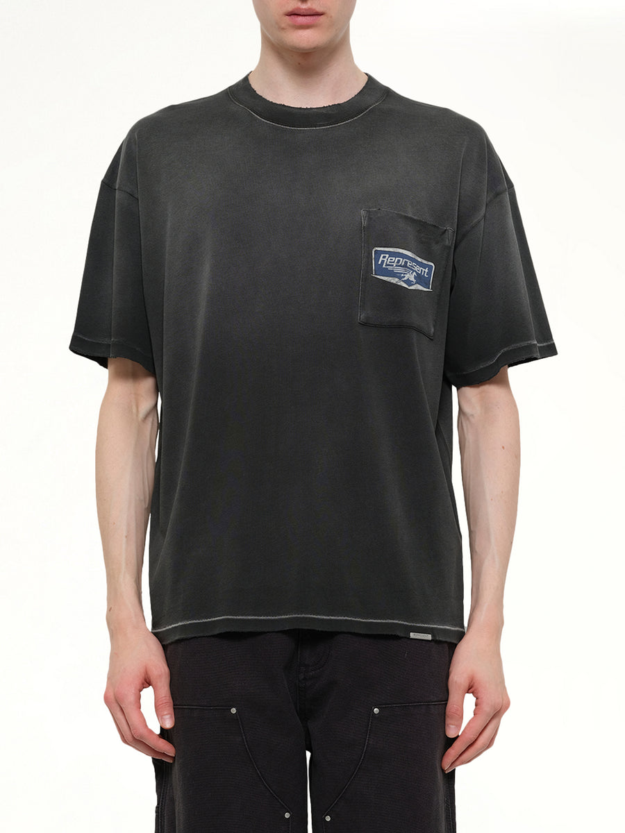 Nothing Faster T-Shirt in Stained Black
