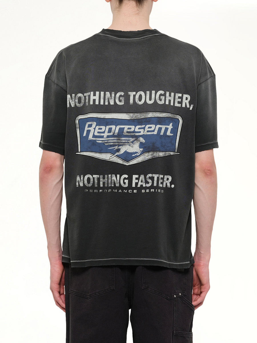 Nothing Faster T-Shirt in Stained Black