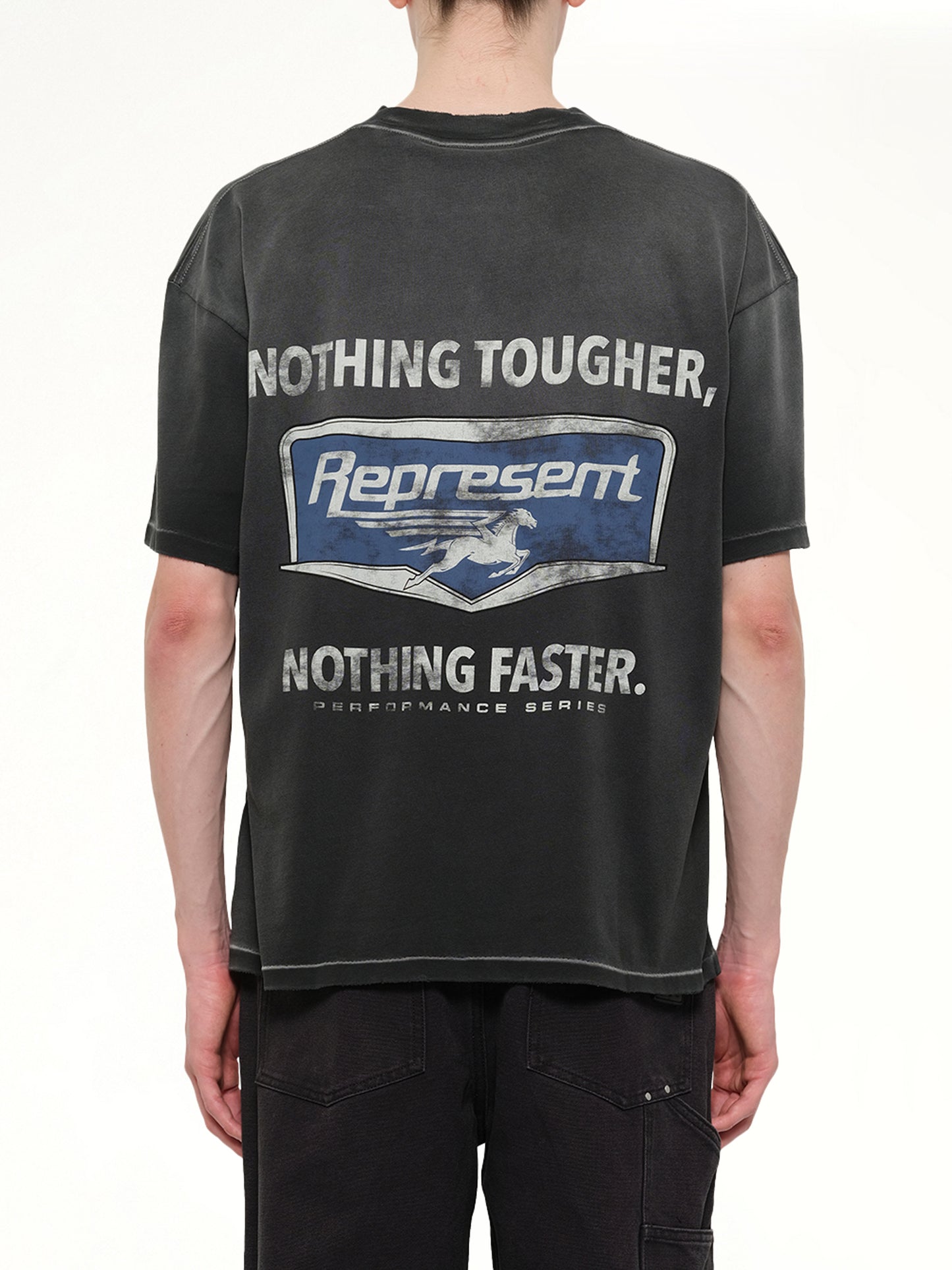 Nothing Faster T-Shirt in Stained Black