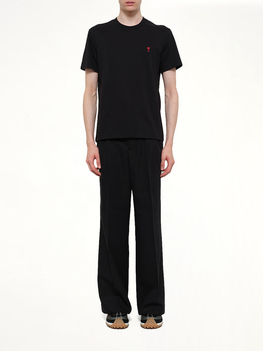 Red Ami De Coeur T-Shirt in Black