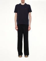 Red Ami De Coeur T-Shirt in Navy