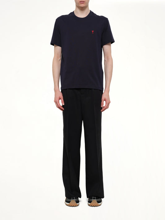 Red Ami De Coeur T-Shirt in Navy