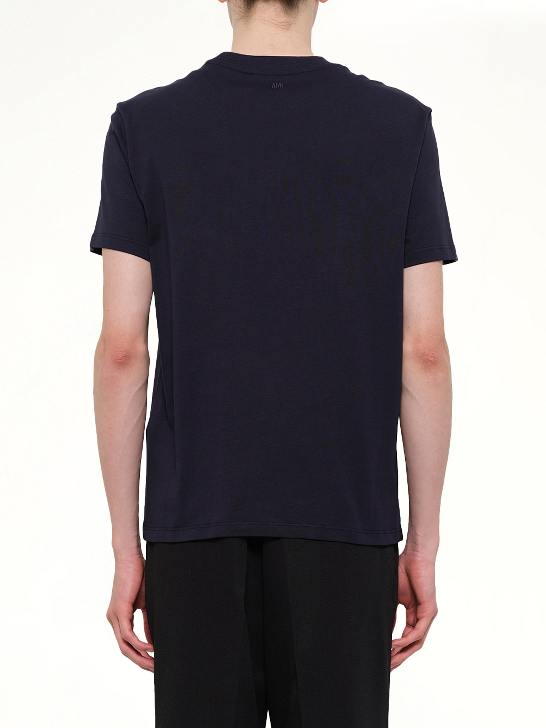 Red Ami De Coeur T-Shirt in Navy