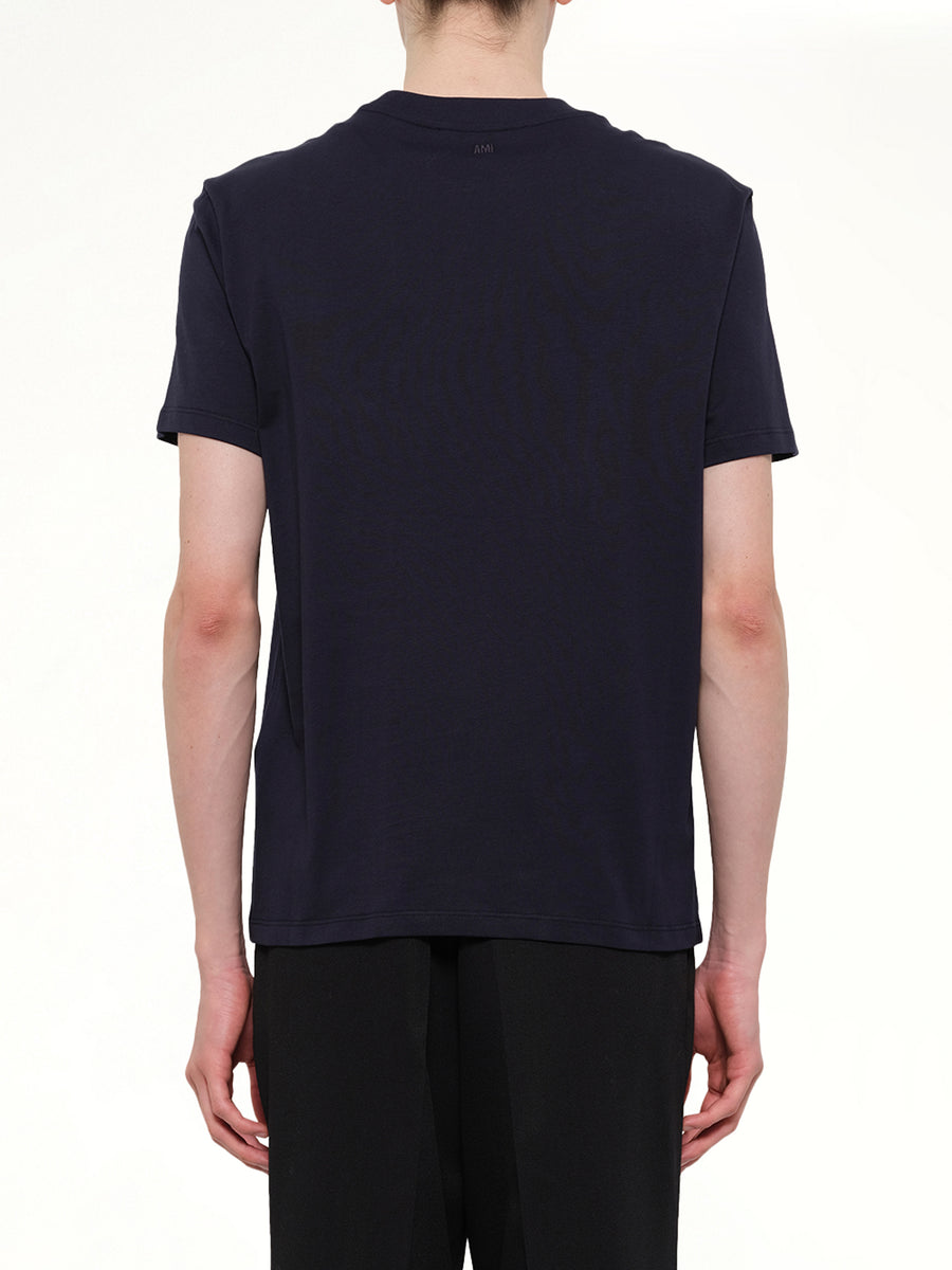 Ami De Coeur T-Shirt in Navy/Red