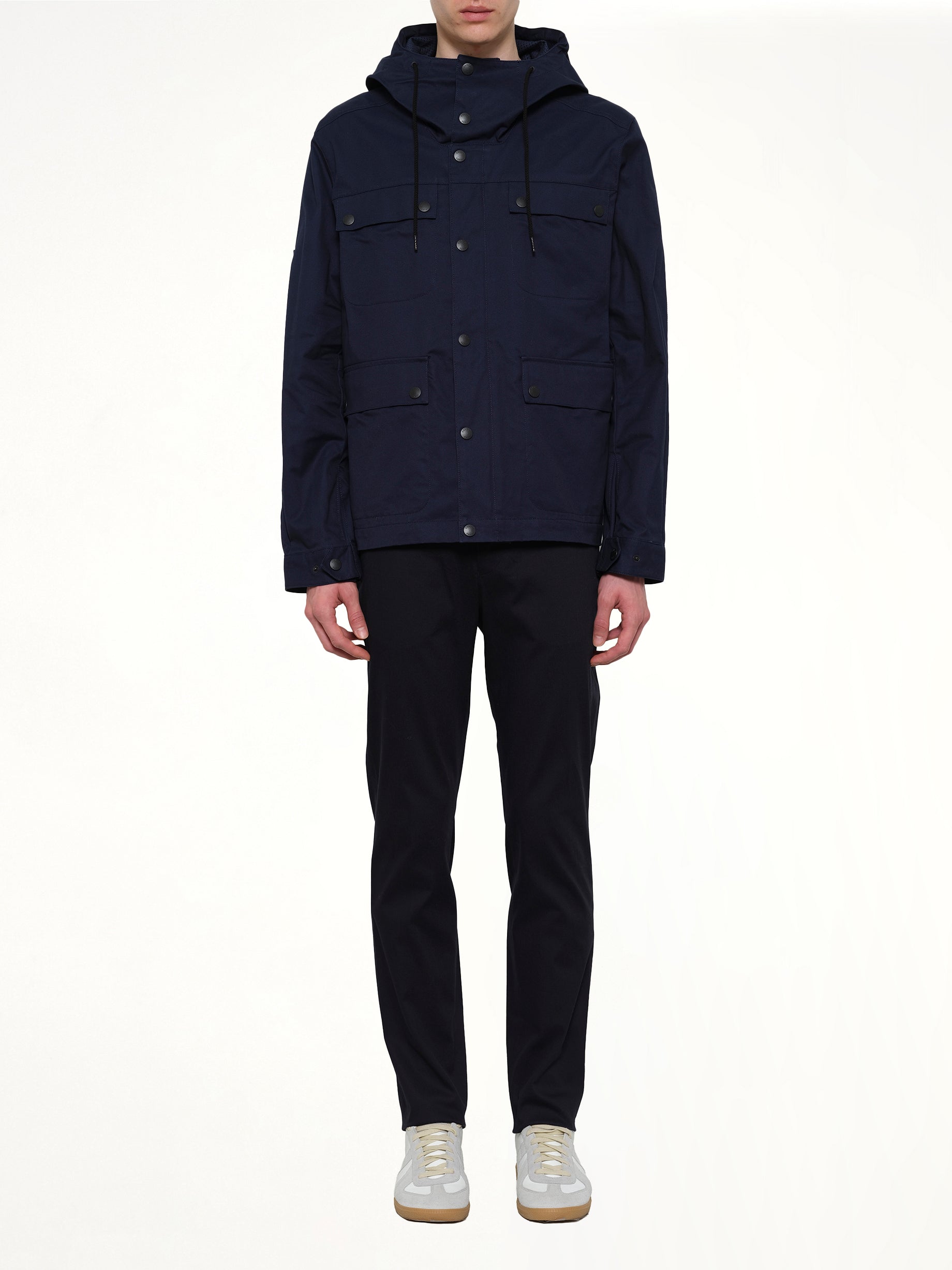 KENZO Sport Parka in Blue Product Photo from MARAIS