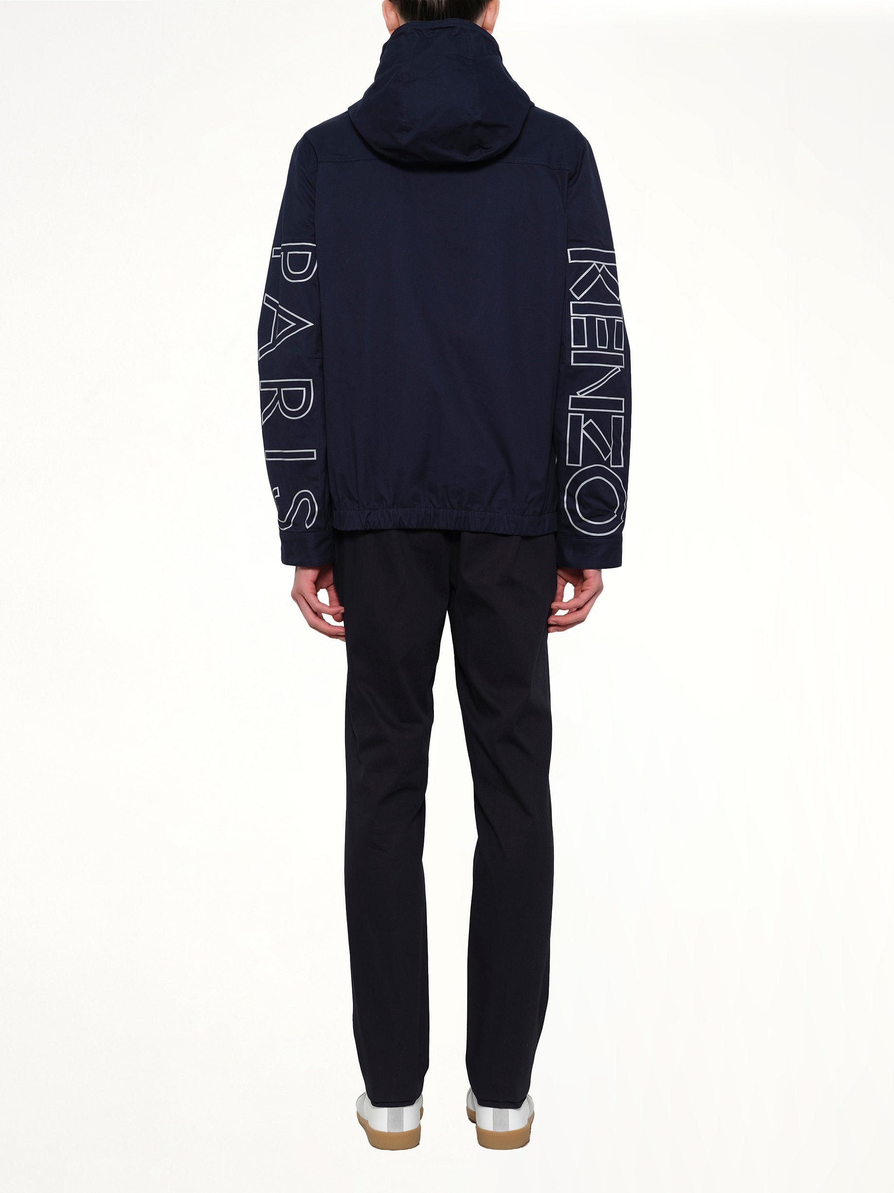 KENZO Sport Parka in Blue Full Reference from MARAIS