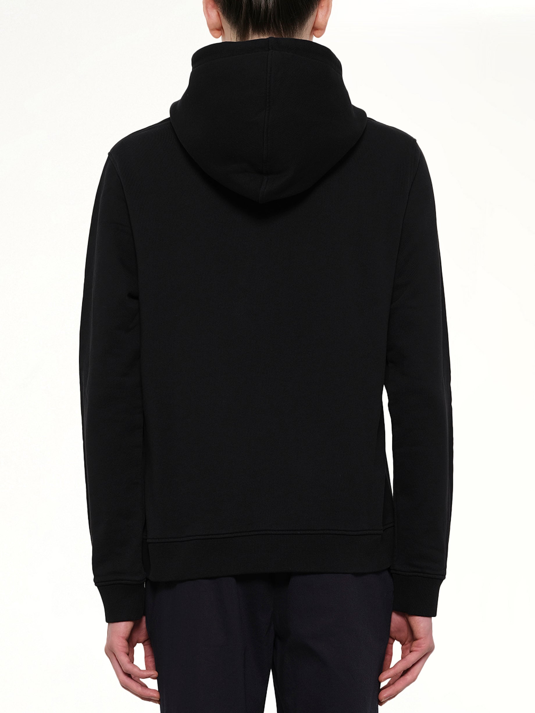 KENZO Landscape Hoodie in Black Side View from MARAIS