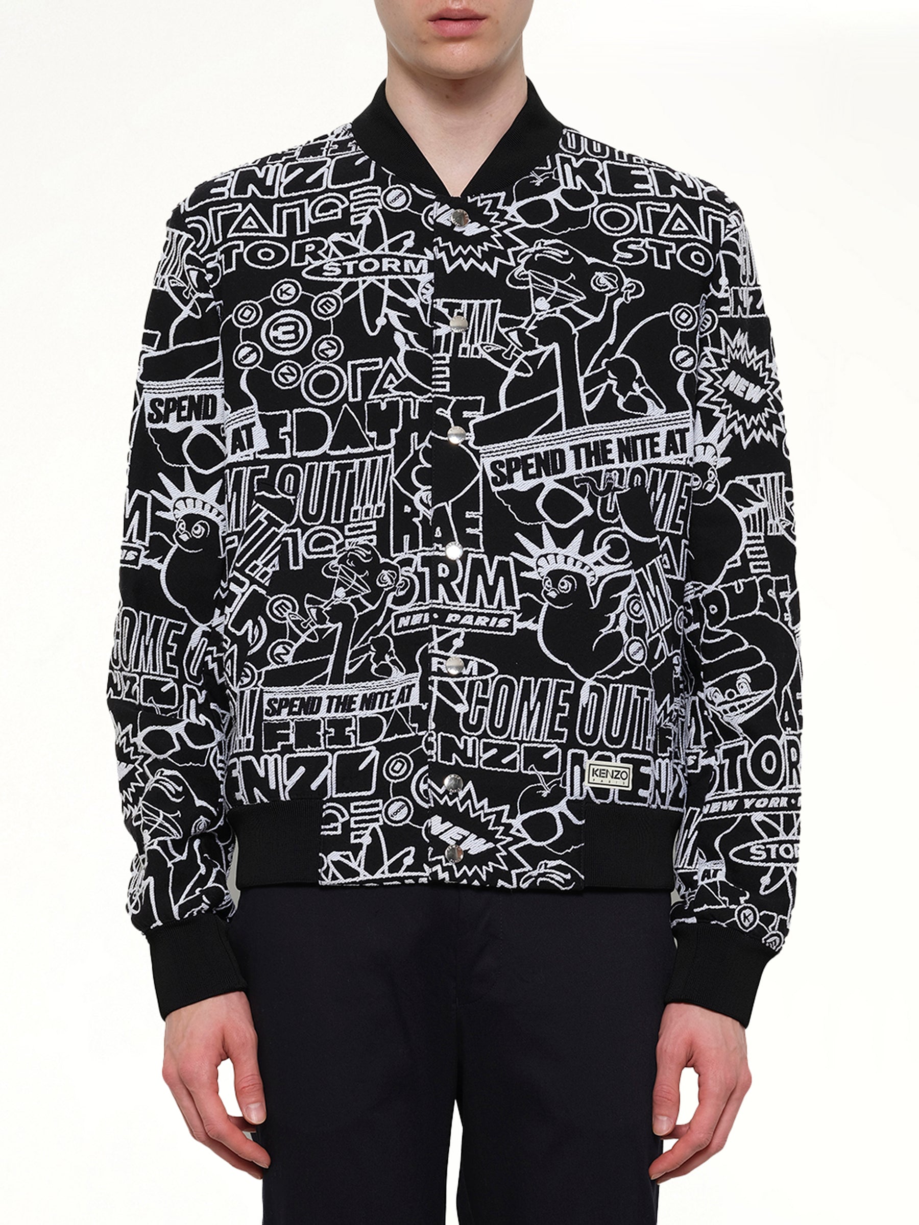 Bomber Jacket in Black