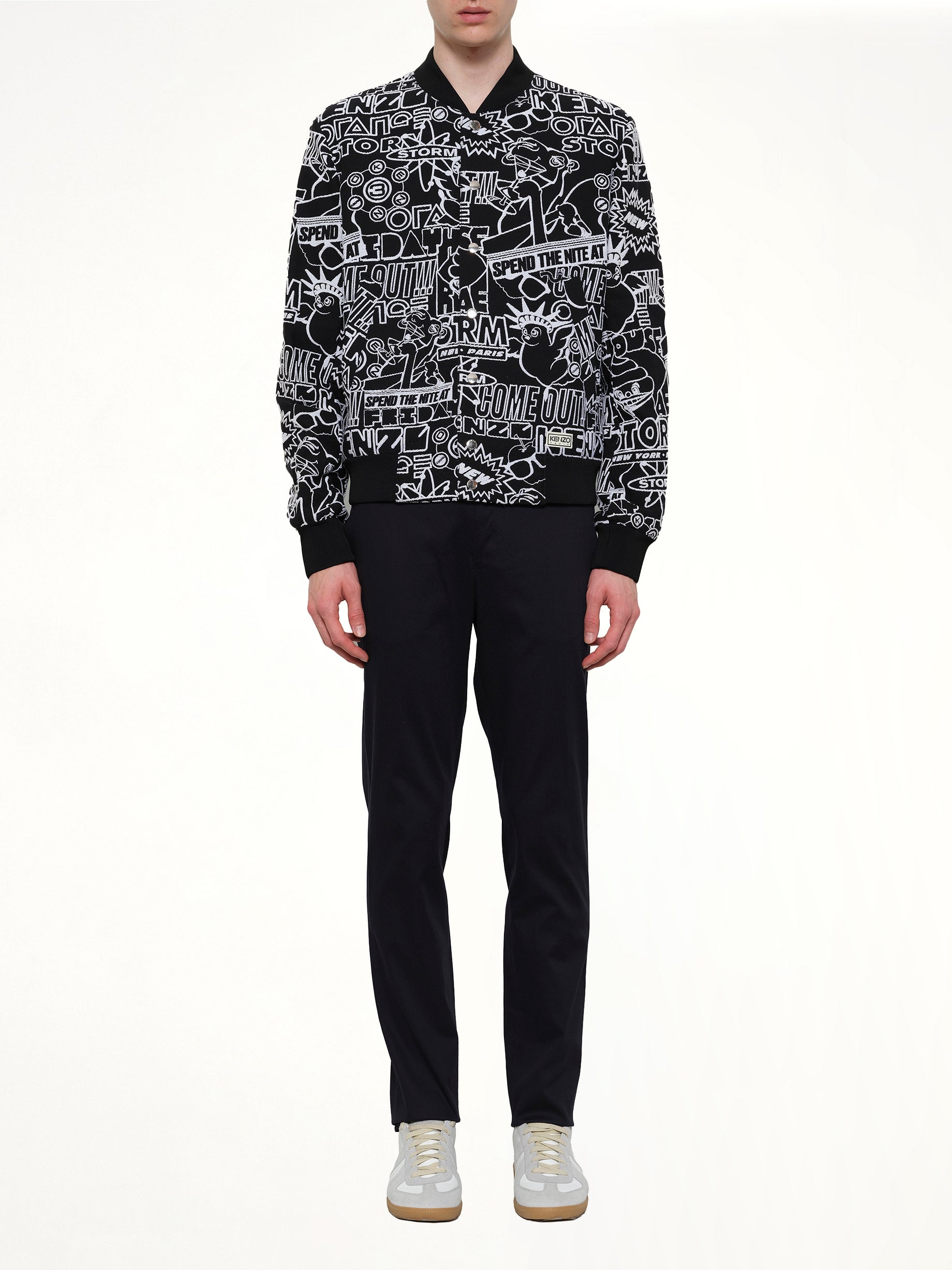 Bomber Jacket in Black