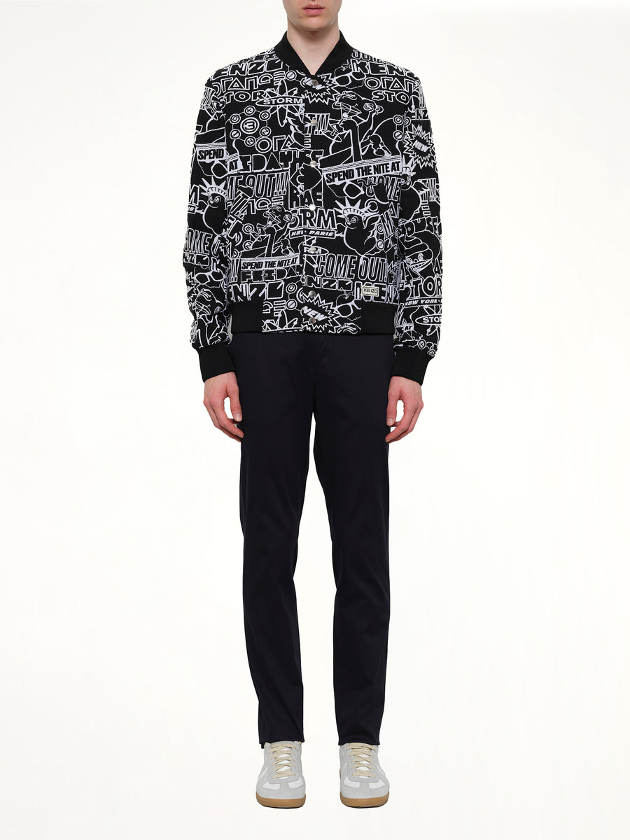 Bomber Jacket in Black