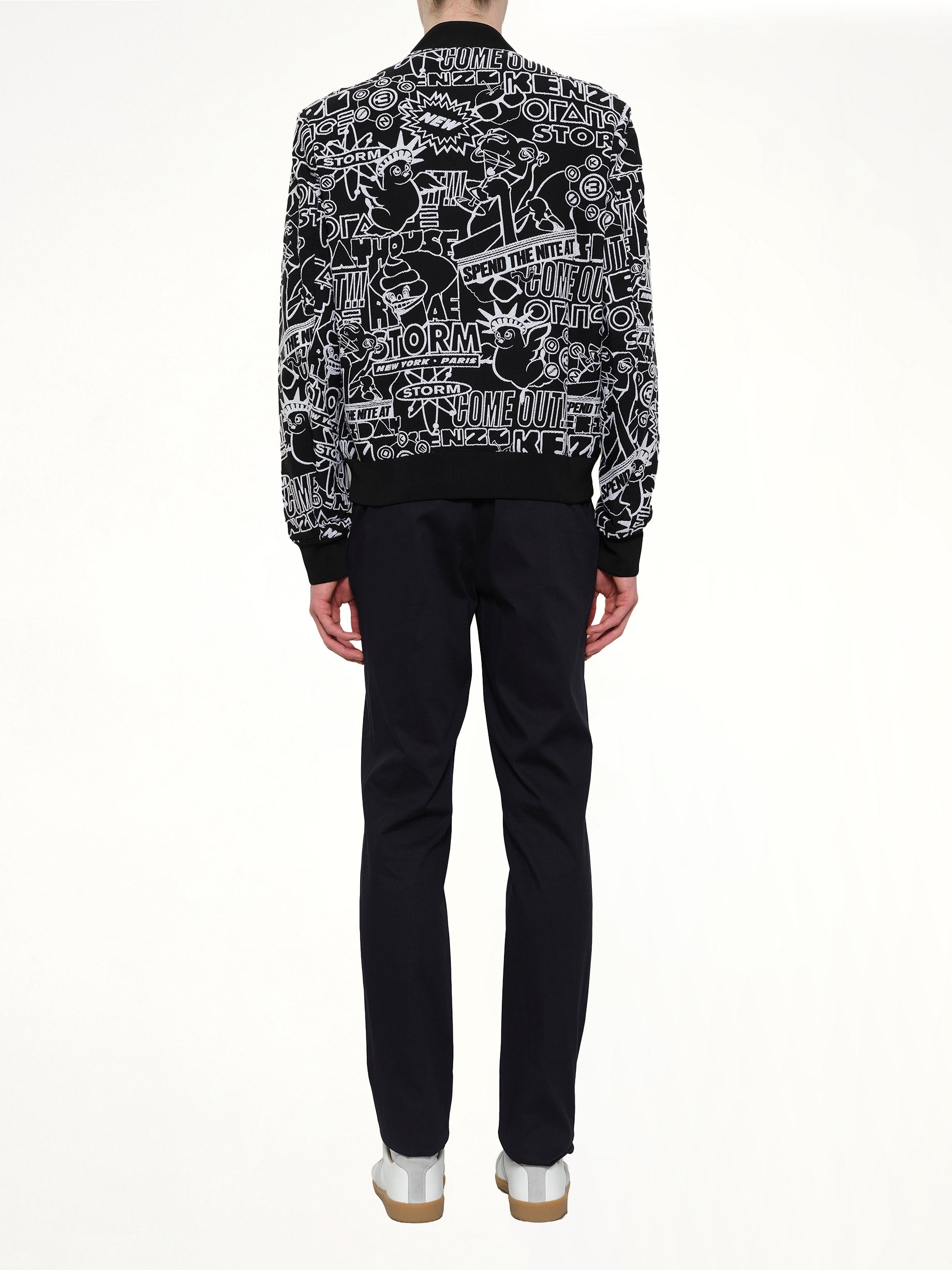 Bomber Jacket in Black