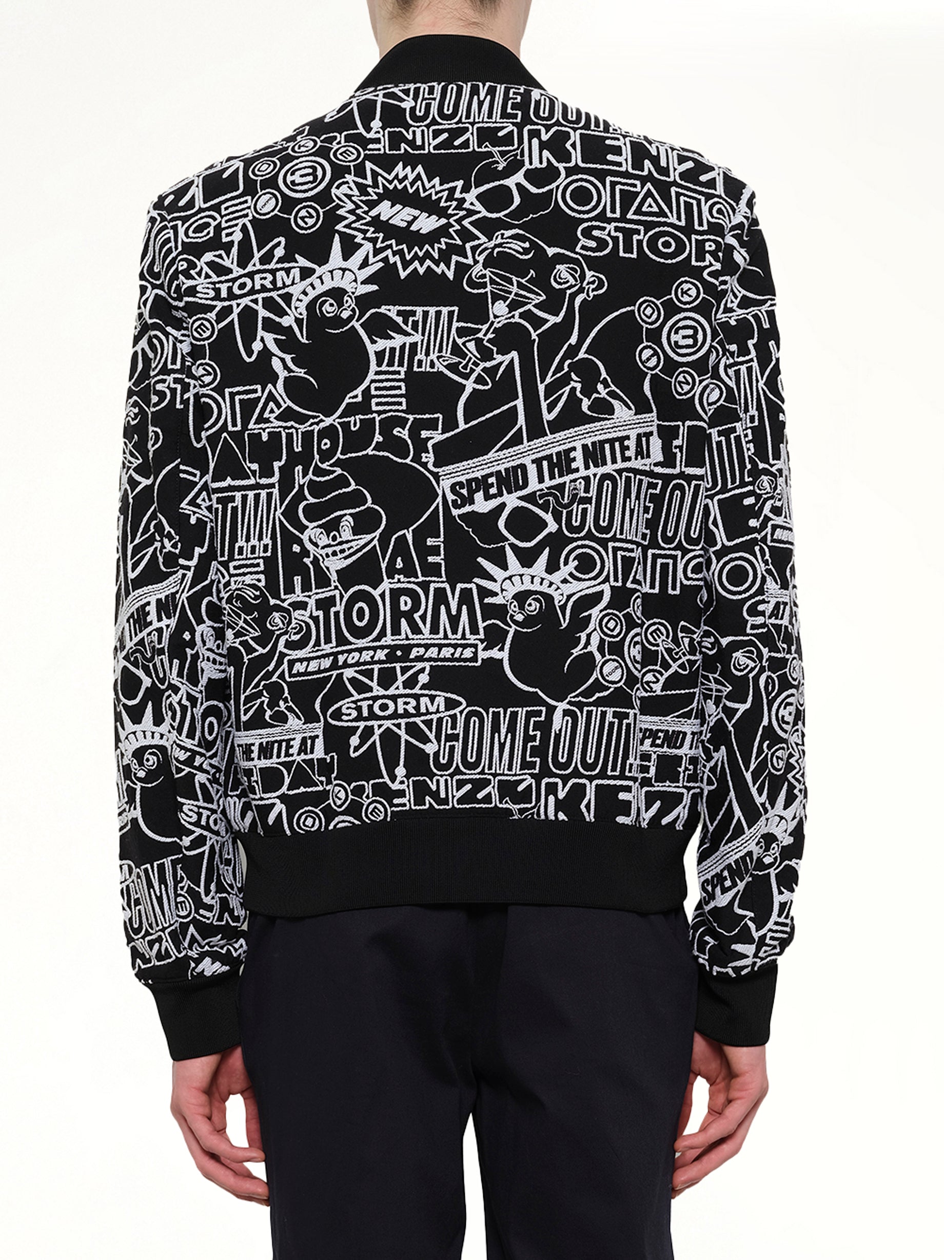 Bomber Jacket in Black