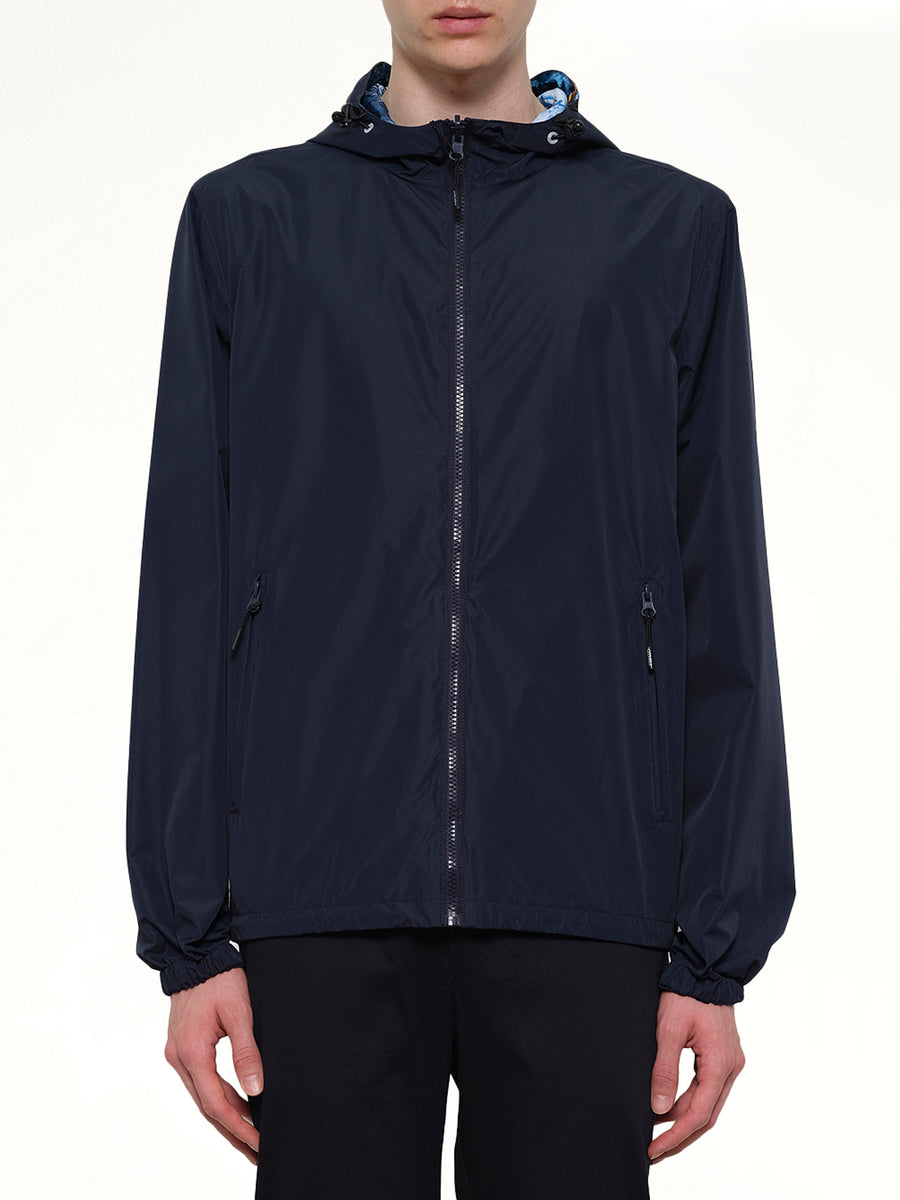Reverse Kway in Navy
