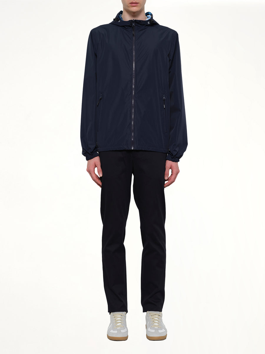 Reverse Kway in Navy