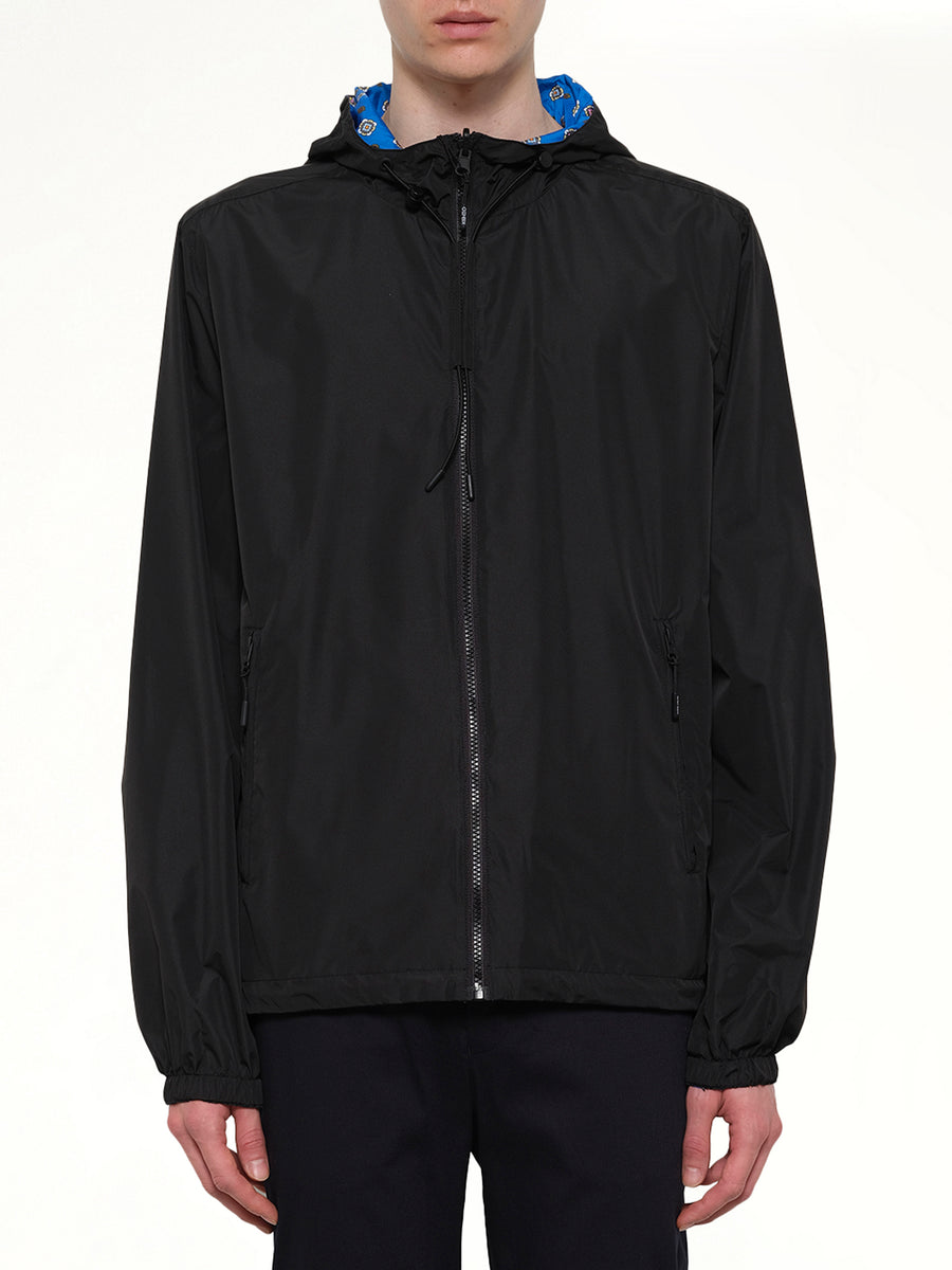 Reversible Windbreaker in Black