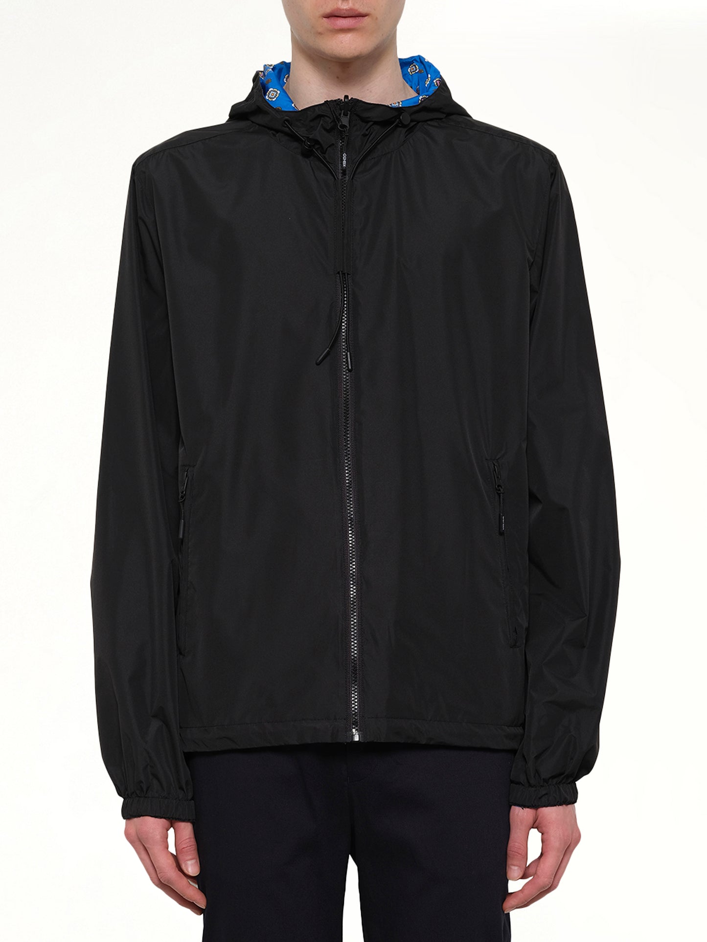 Reversible Windbreaker in Black