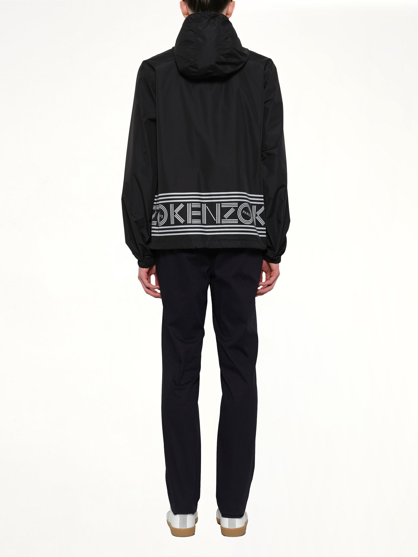 Reversible Windbreaker in Black