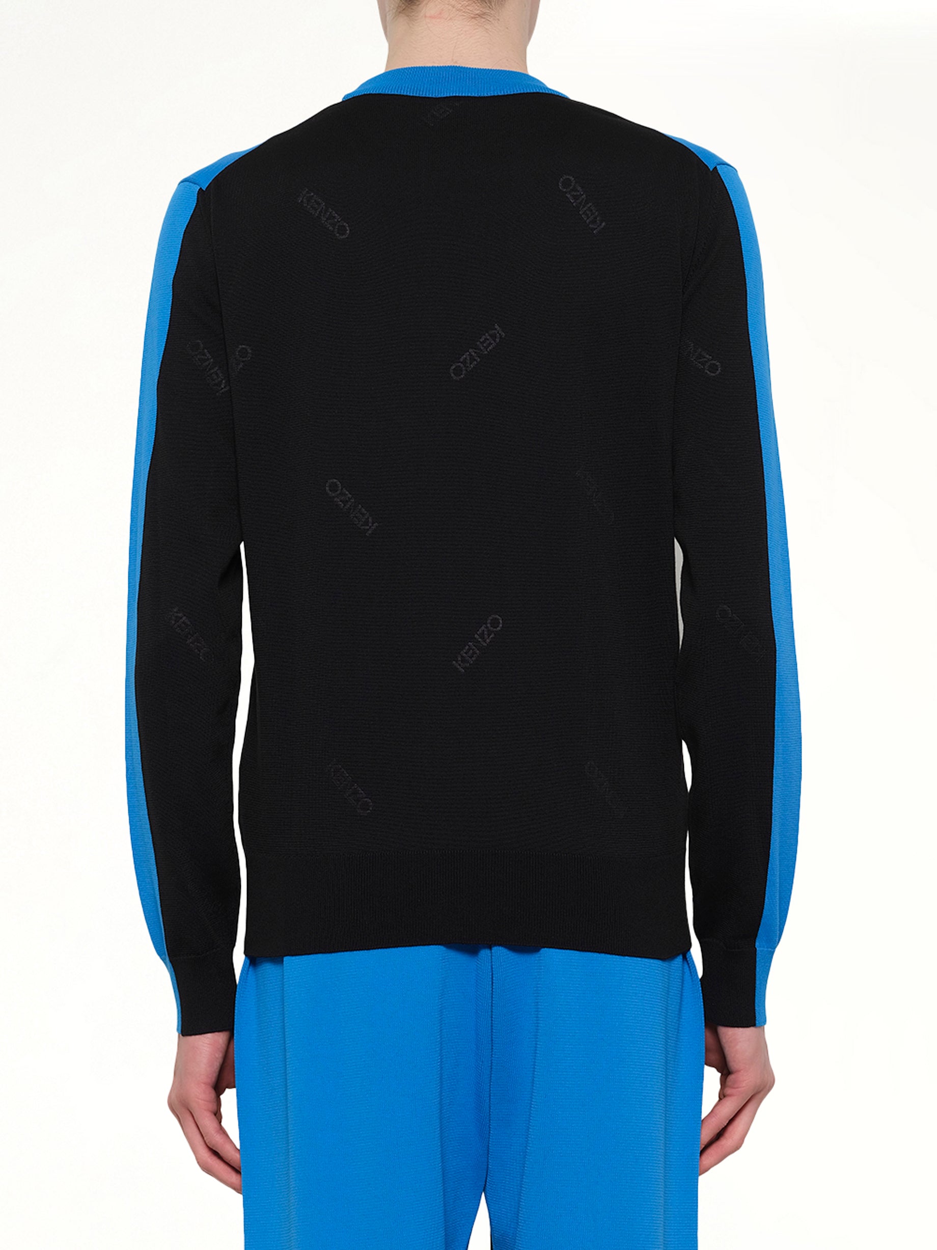 KENZO Technical Jumper in Black Side View from MARAIS