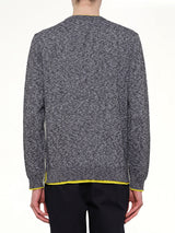 Tiger Knit Sweatshirt in Anthracite