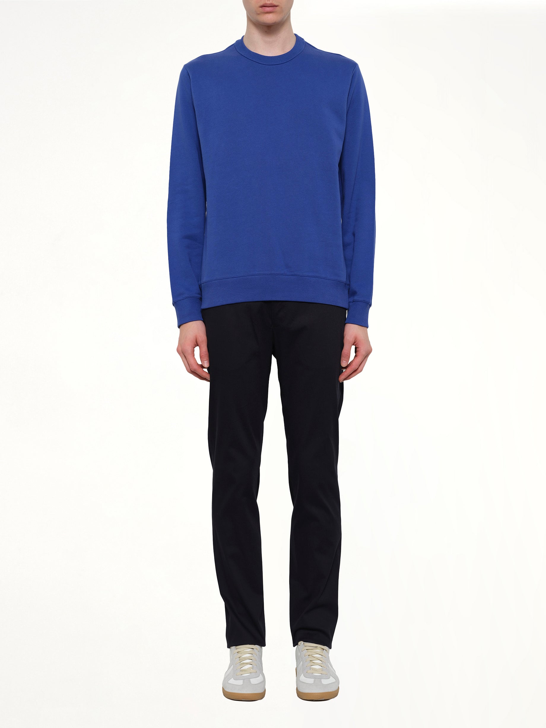 KENZO Logo Sweatshirt in Blue Product Photo from MARAIS