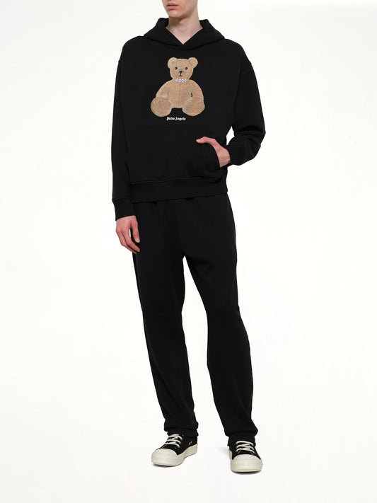 Bear Regular Hoodie in Black/Brown