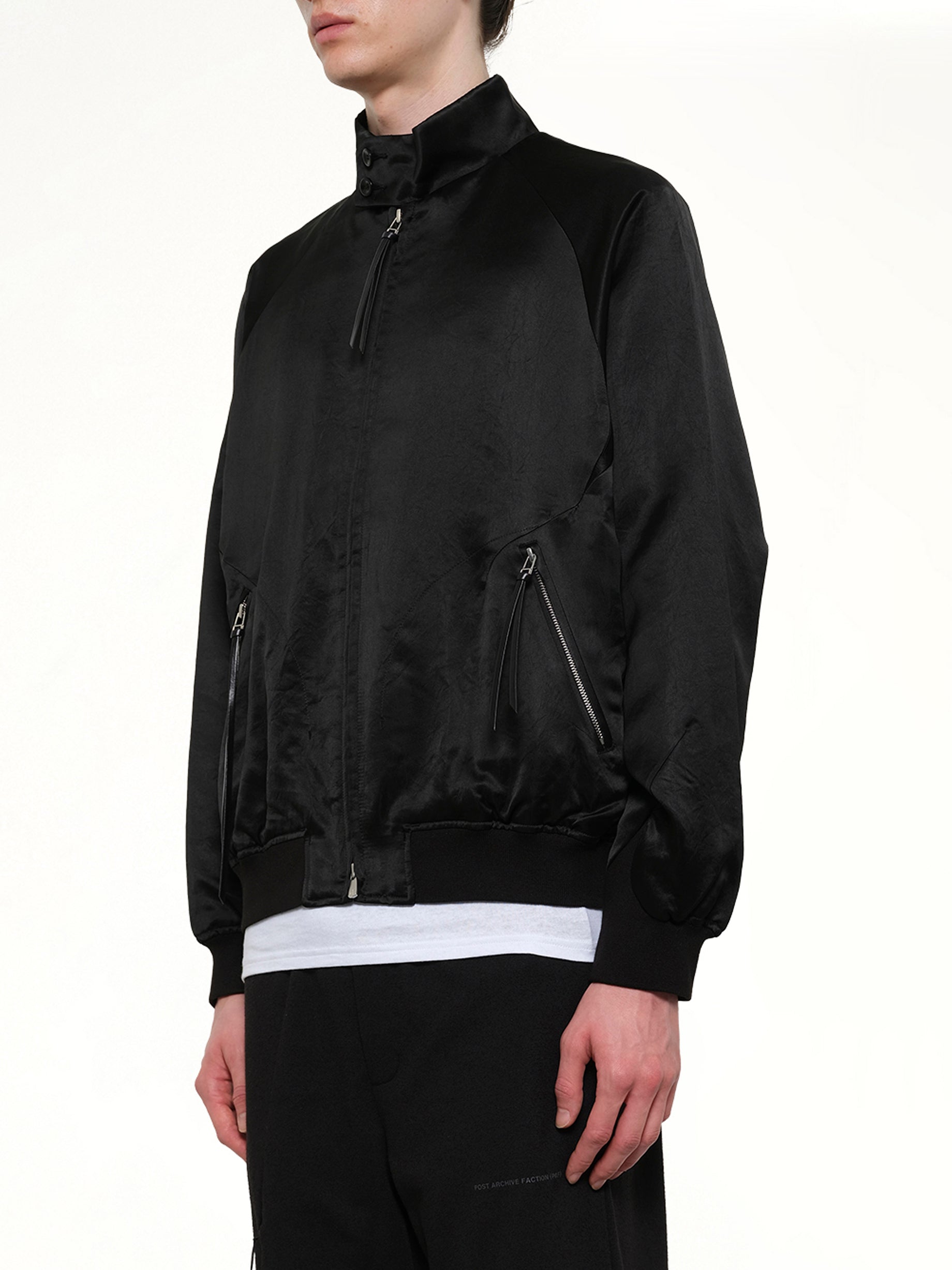 POST ARCHIVE FACTION , 
, 
, Opening Bomber (2026) in Black Side View from MARAIS