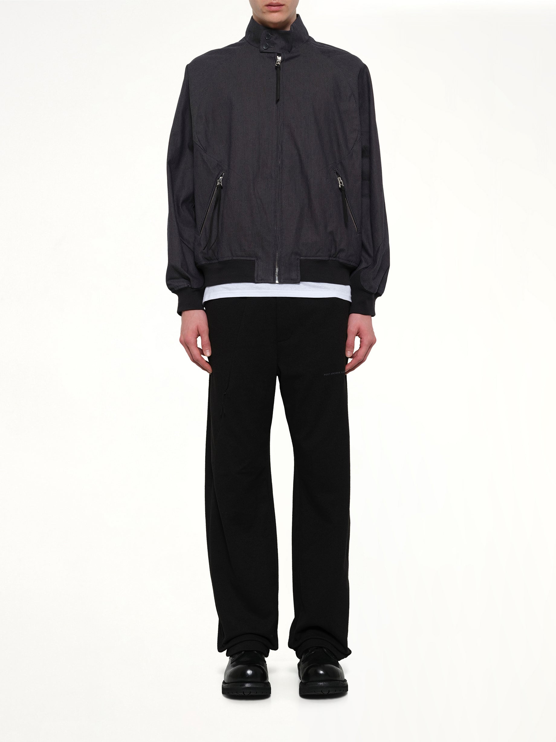 POST ARCHIVE FACTION , 
, Opening Bomber (2026) in Charcoal Model View from MARAIS