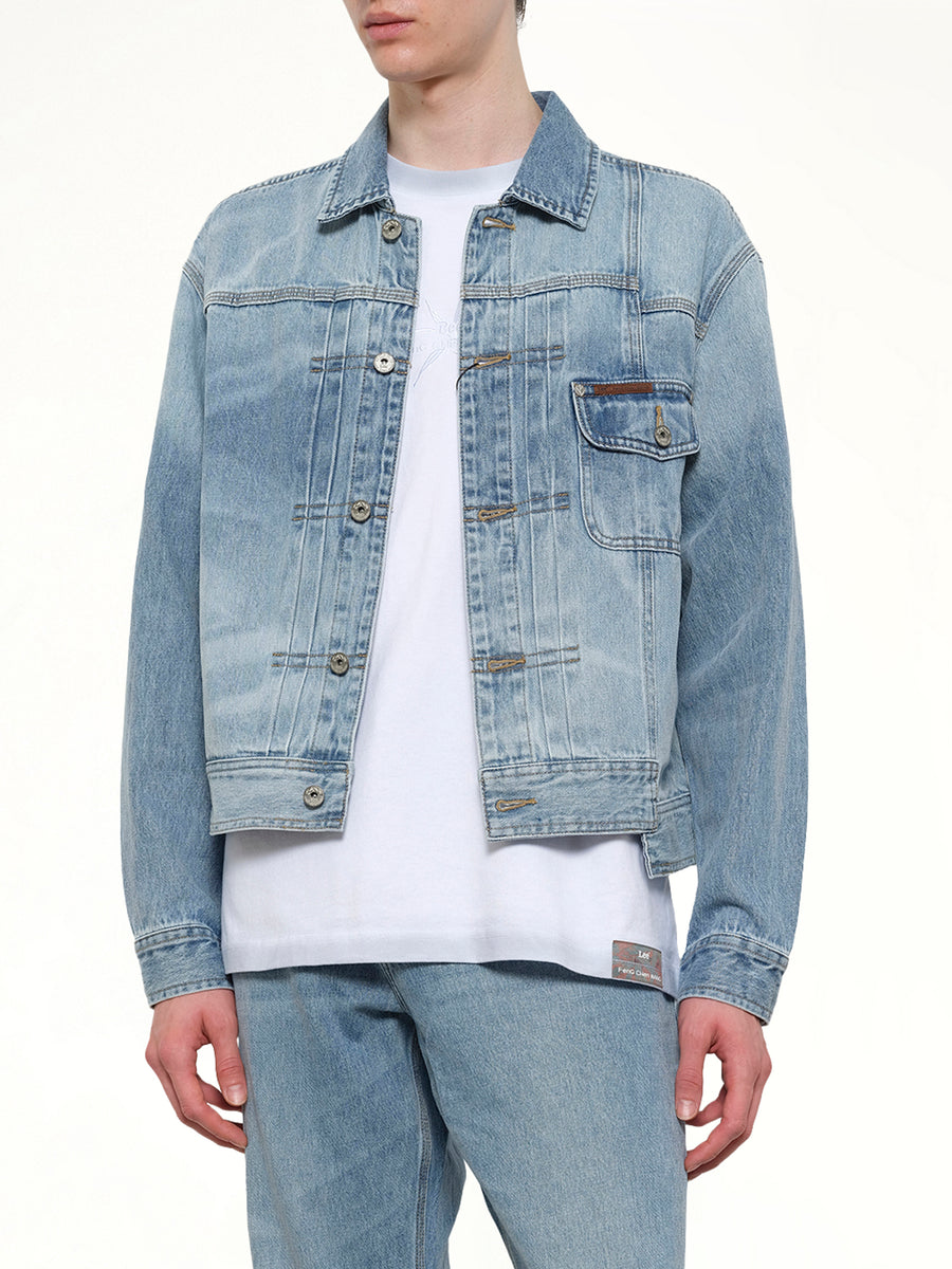 FCW x Lee Denim Jacket in Light Shade