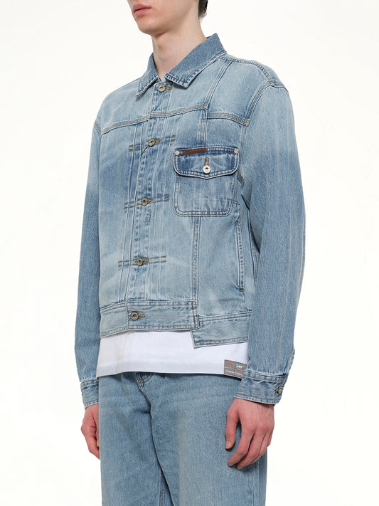 FCW x Lee Denim Jacket in Light Shade