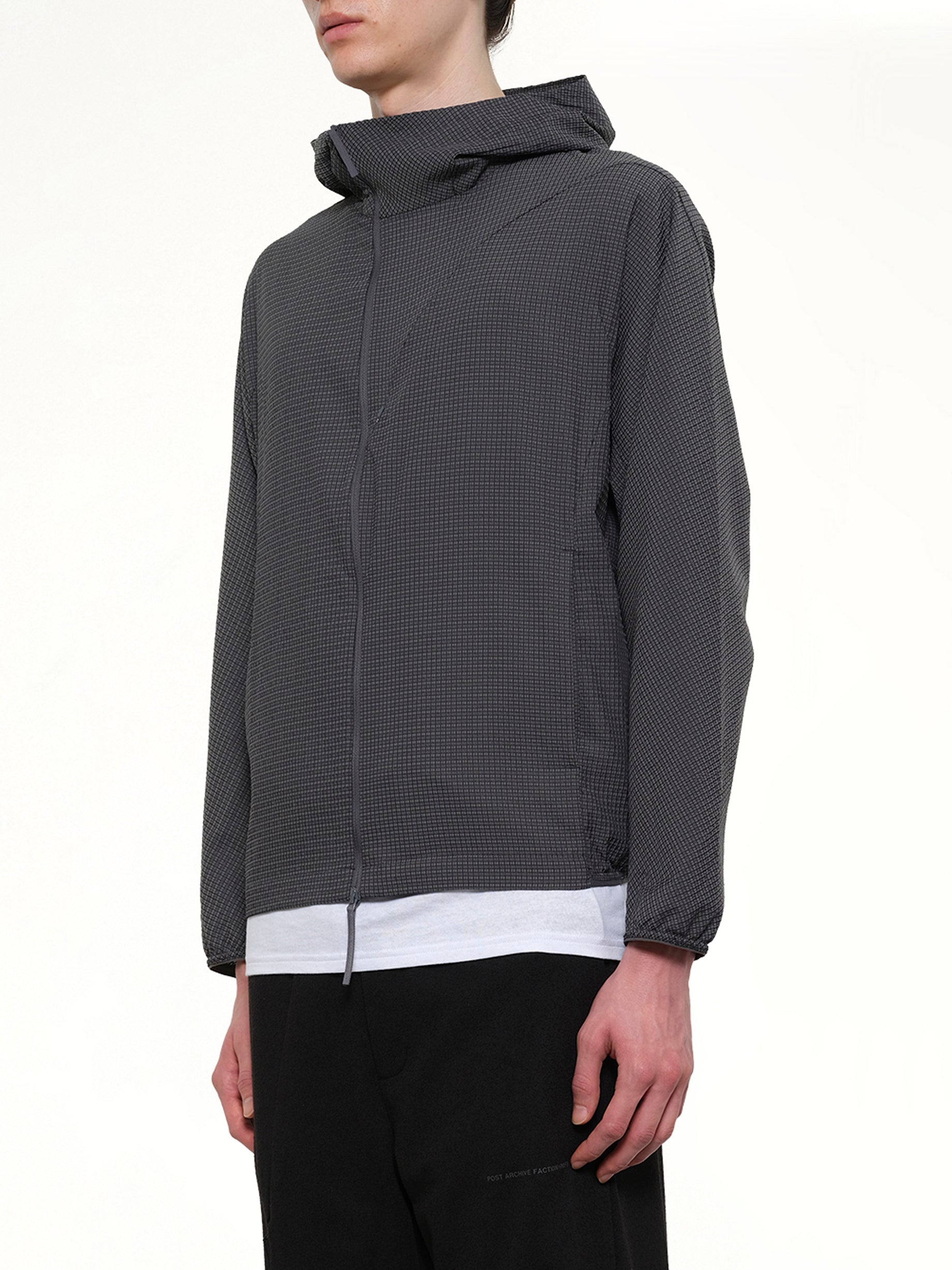 POST ARCHIVE FACTION Runner Jacket (Archive) in Sage Side View from MARAIS