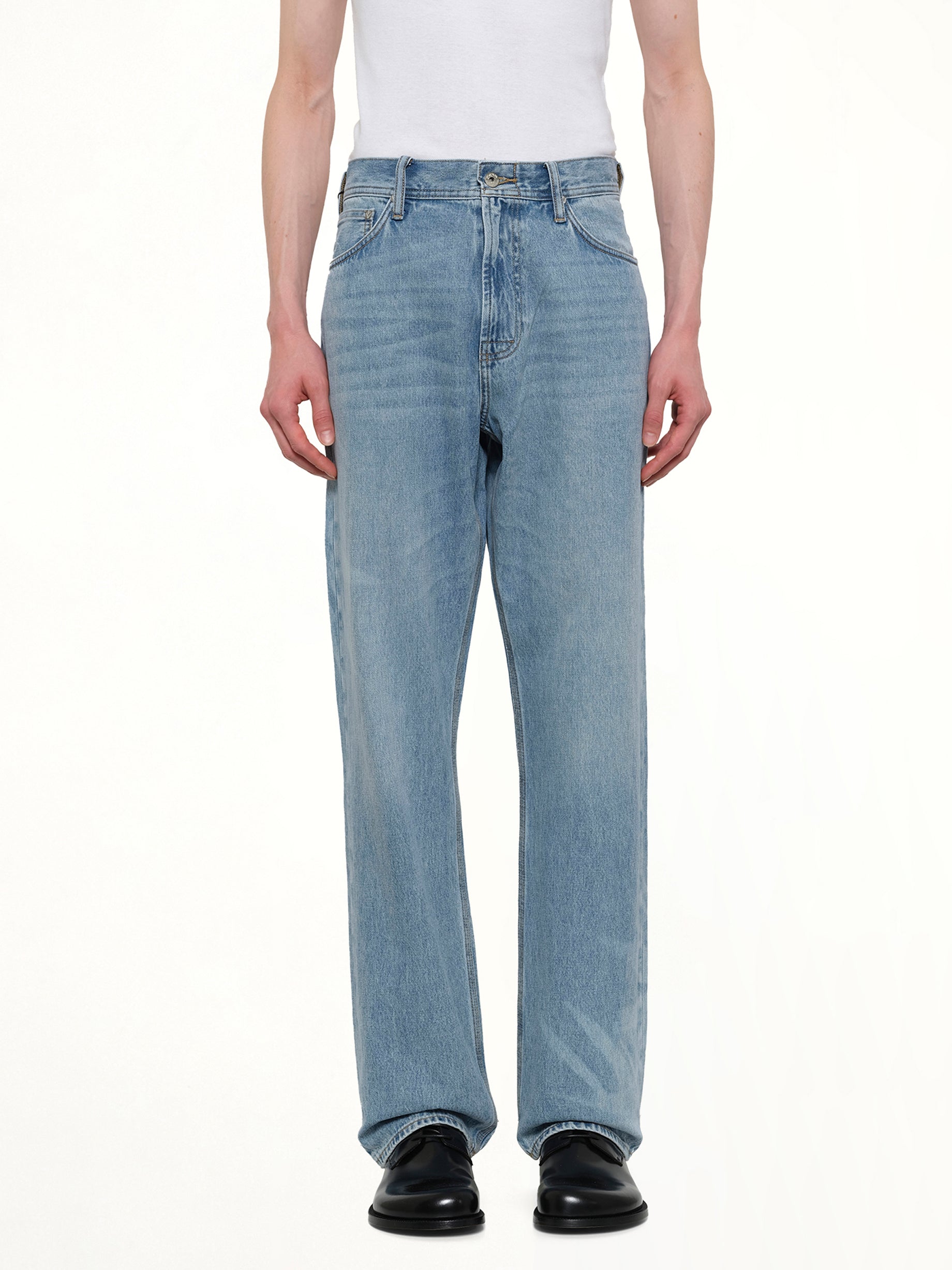 FCW x Lee Straight Jeans in Light Shade