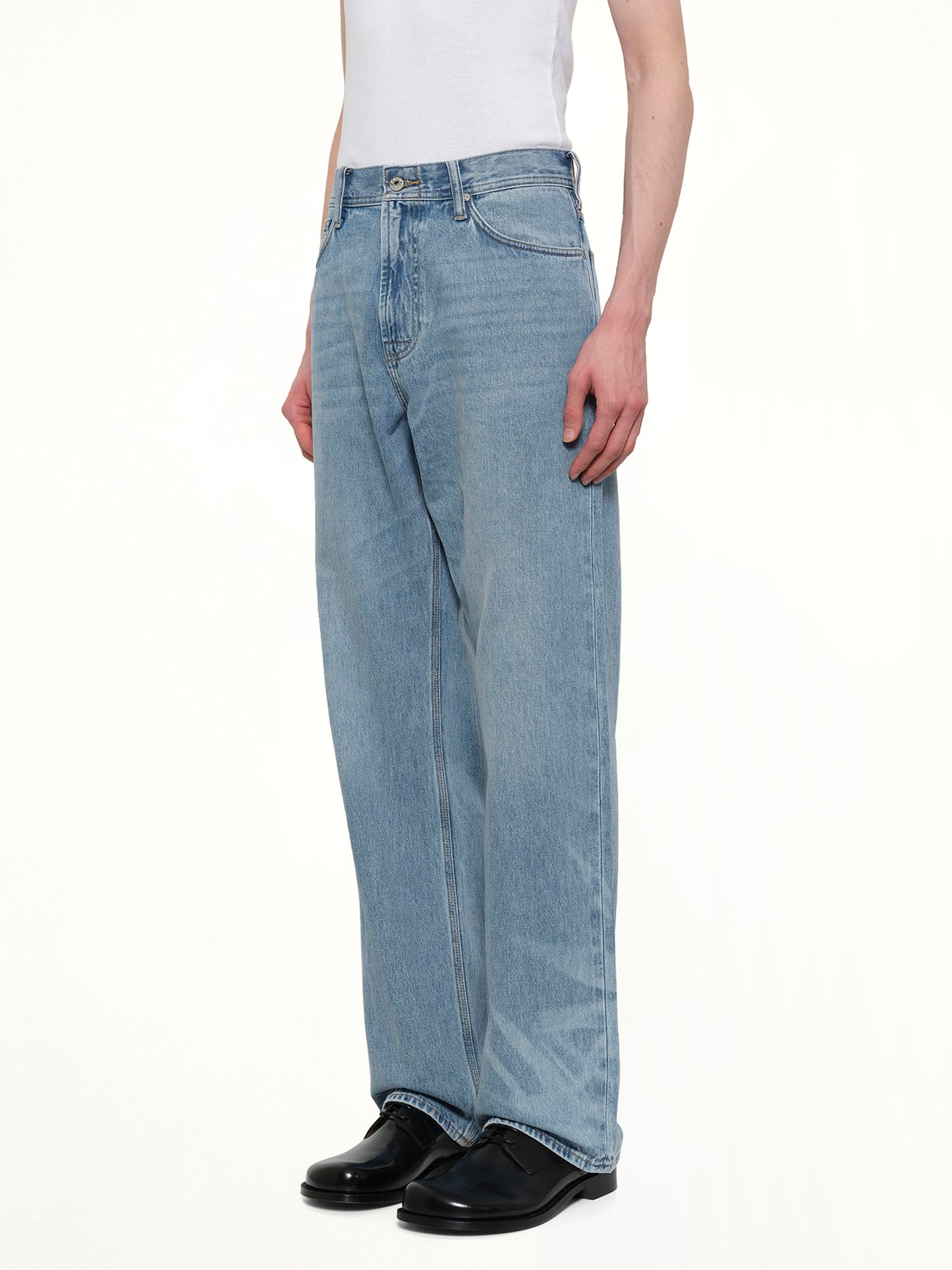 FCW x Lee Straight Jeans in Light Shade