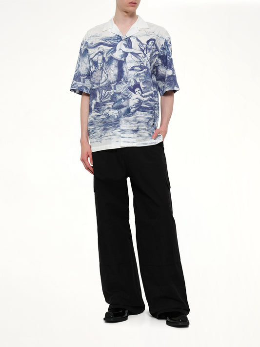 Sculpted Track Trouser in Black