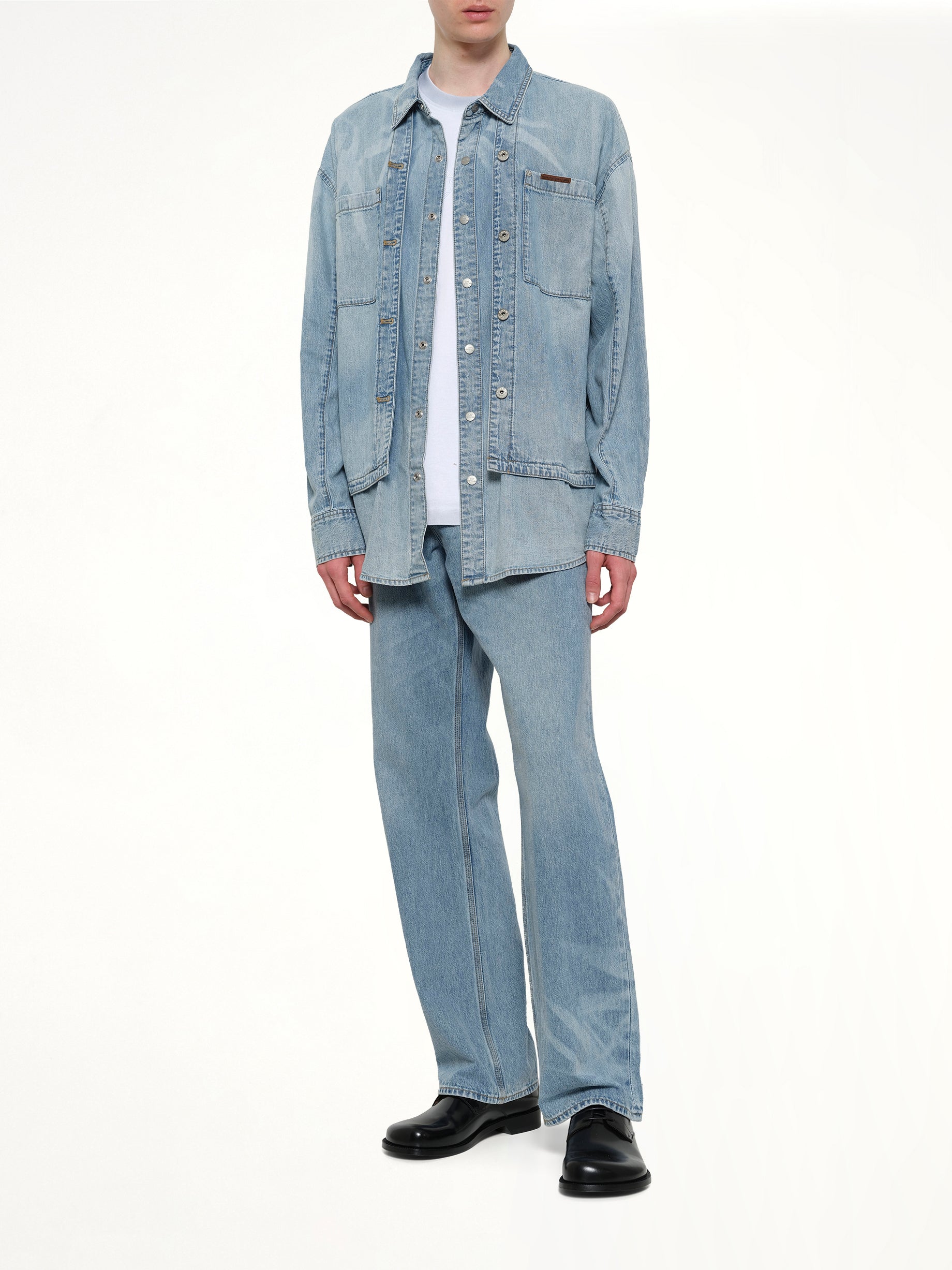 FCW x Lee 浅色牛仔衬衫